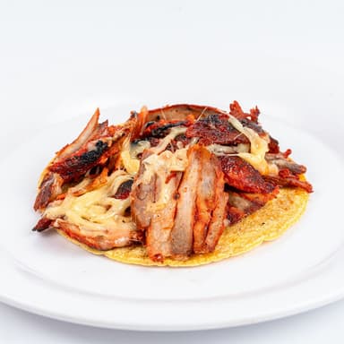 Taco Al Pastor (con Queso)