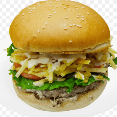 Hamburguesa Artesanal A Lo Pobre