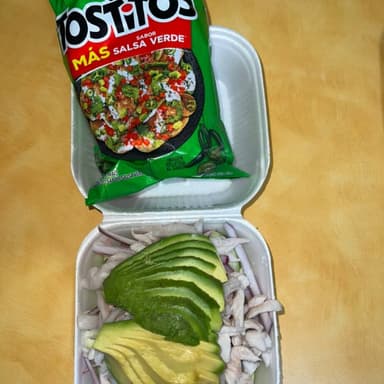 Tostilocos de Tiritas de Pescado