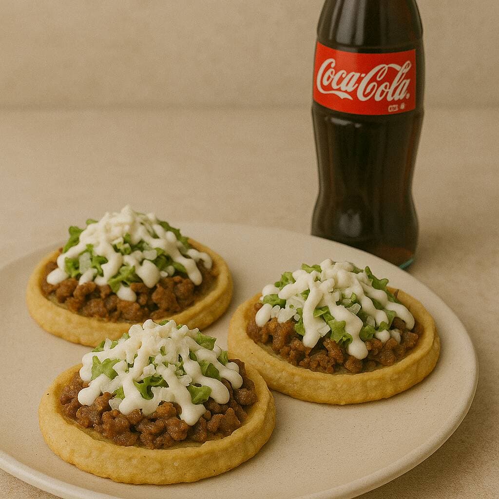 Combo Orden Sopes + Coca Cola