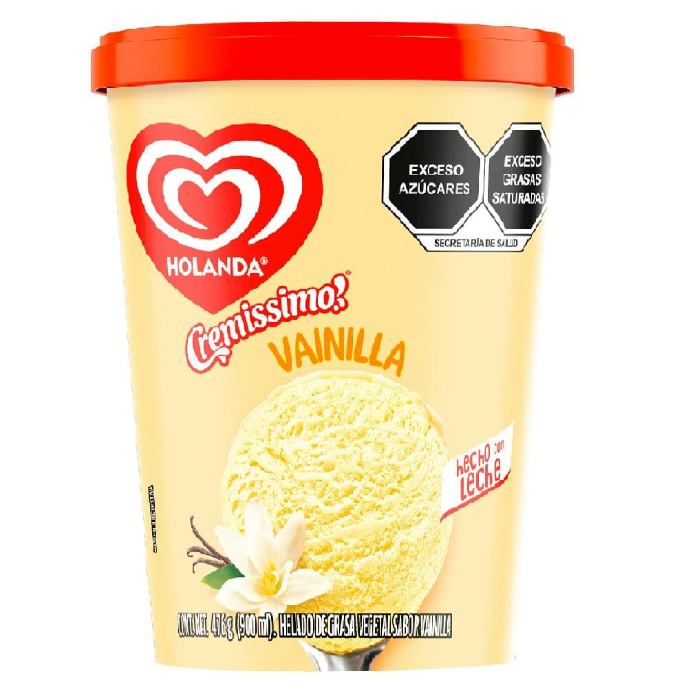 HOLANDA HEL VAINILLA 900ML