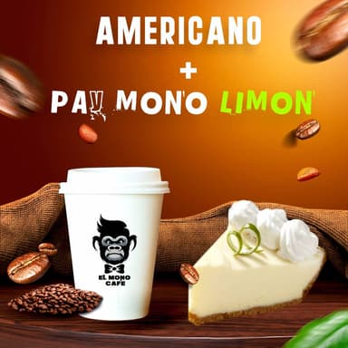 Americano y Pay Mono Limon