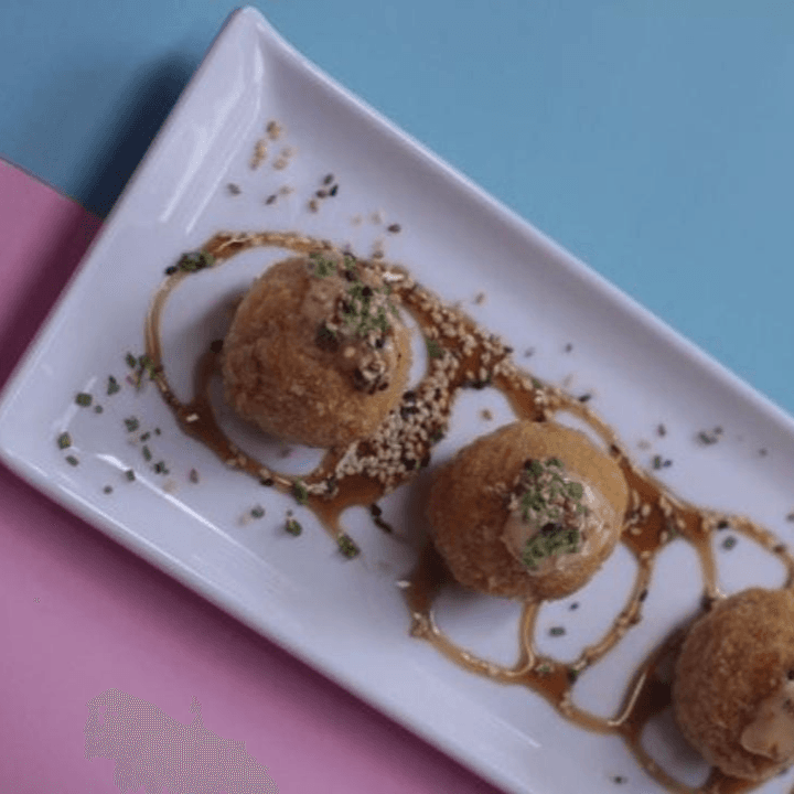 Croquetas de cangrejo