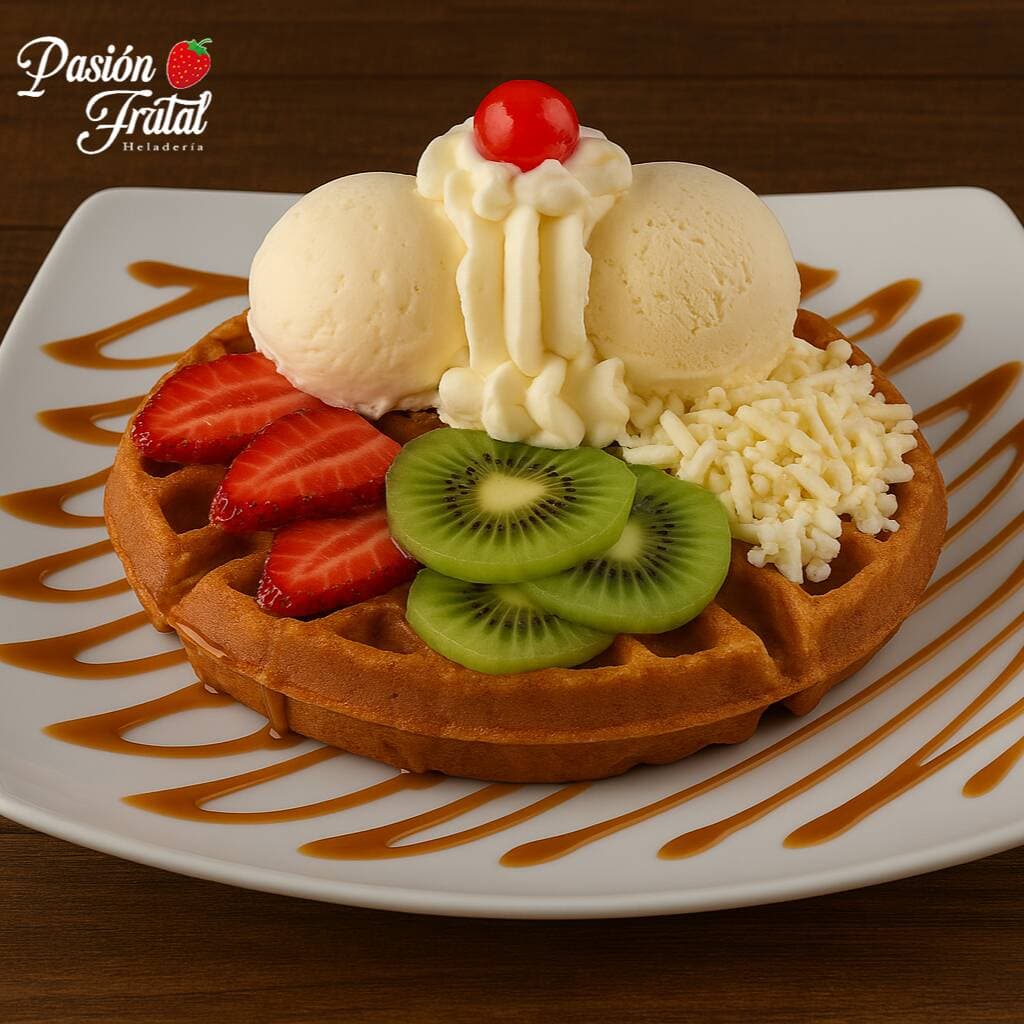 Waffle Frutal