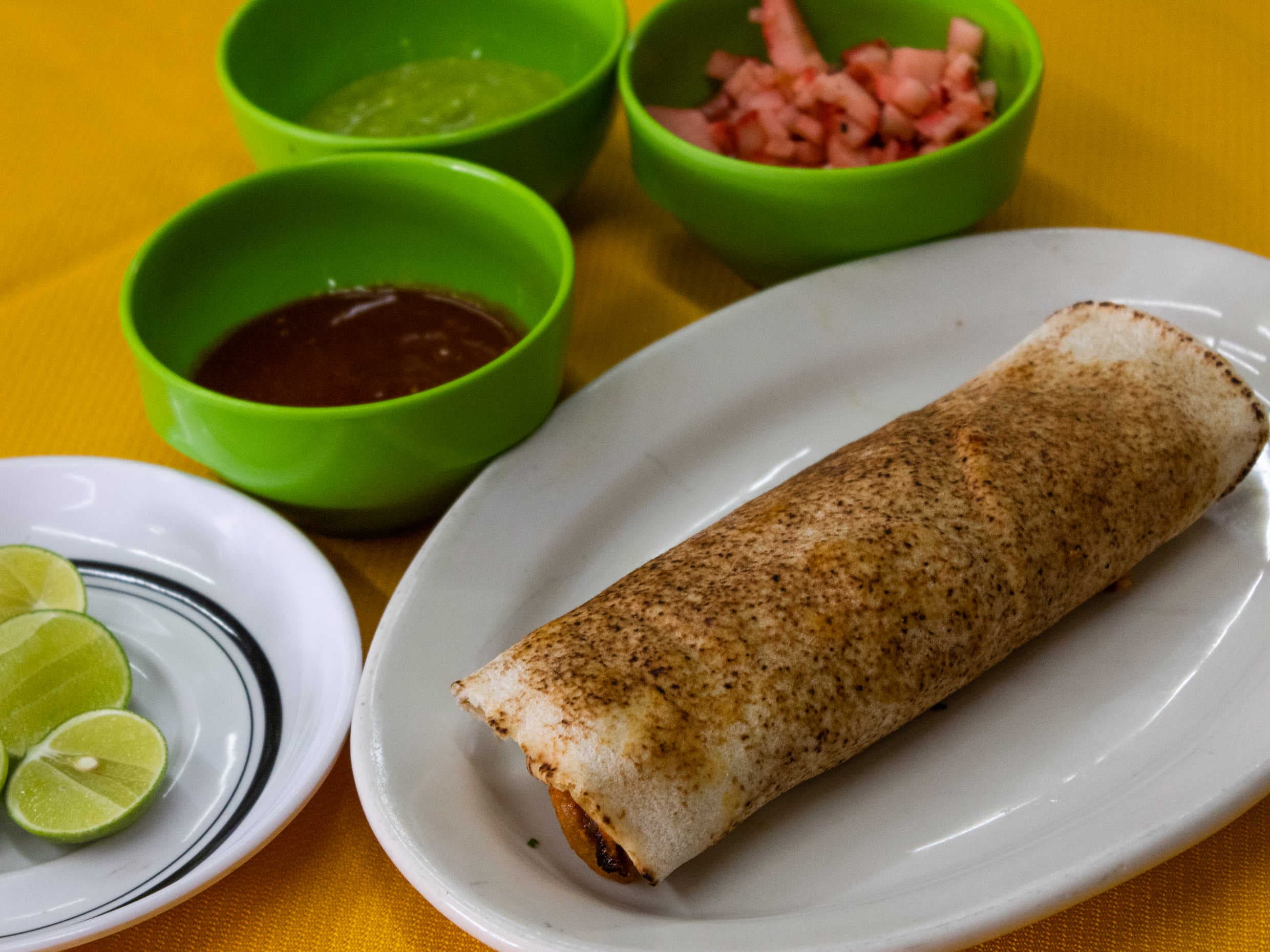 Taco Árabe de Pollo