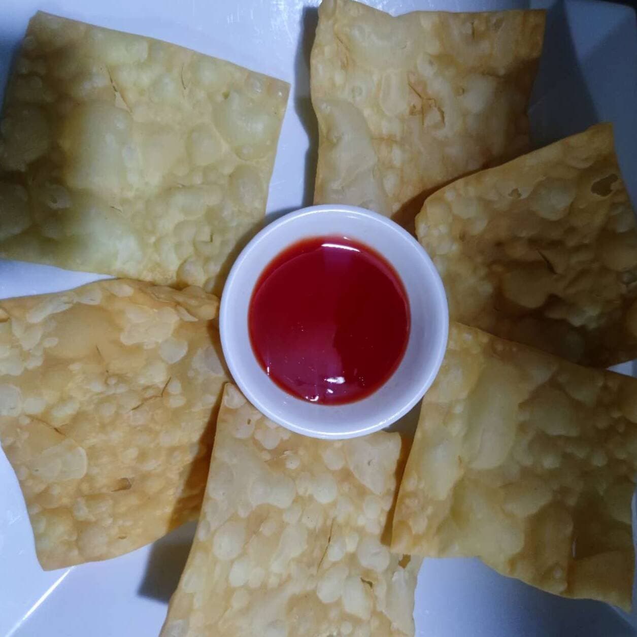1/2 Docena de Wantanes Fritos 6uds
