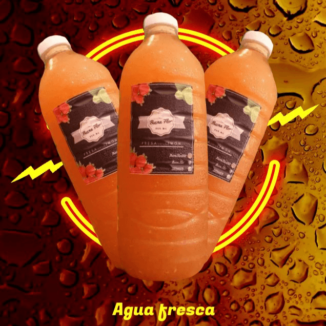 AGUA DE FRESA - LIMON