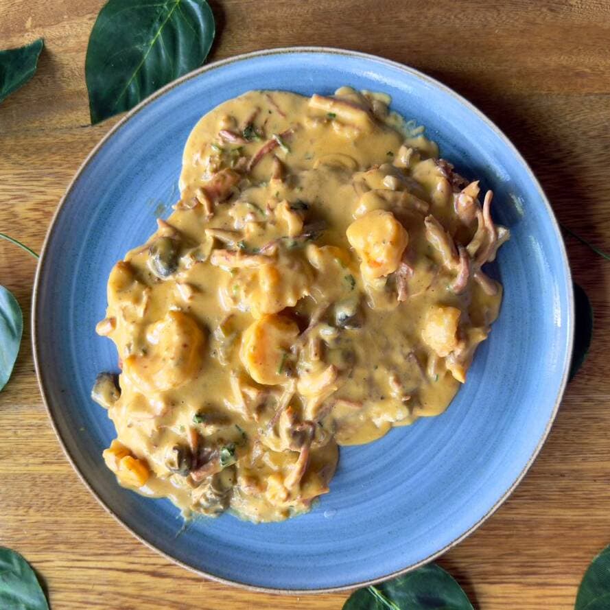 Filete en Salsa de Calamar