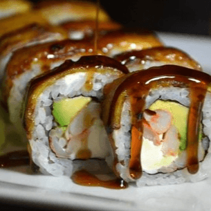 COMBO ZENITSU DRAGON, PLATANOS TEMPURA, BEBIDA