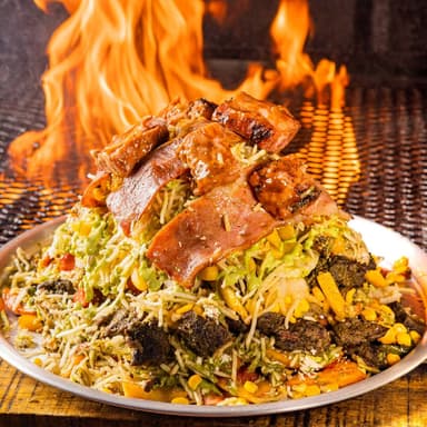 Salchipapa 4 Carnes