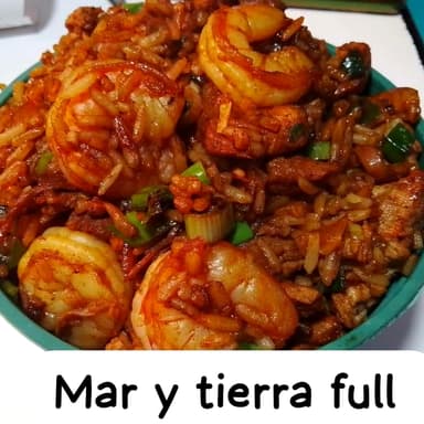 Mar y Tierra Full Entero con Camarones YUMBO
