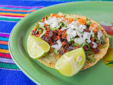 TACO DE CHORIZO
