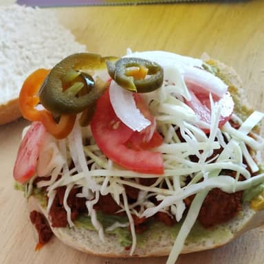 Lonche de Adobada Mixto