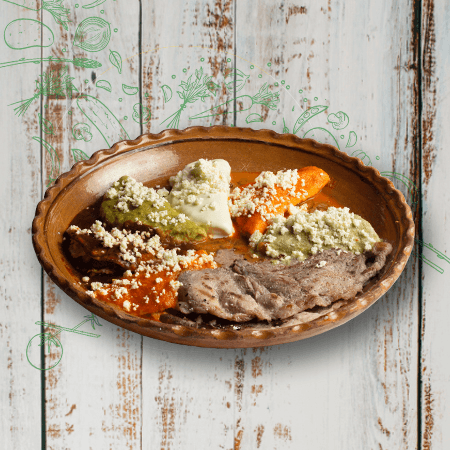 Enchiladas C/6 Piezas Carne a Elegir