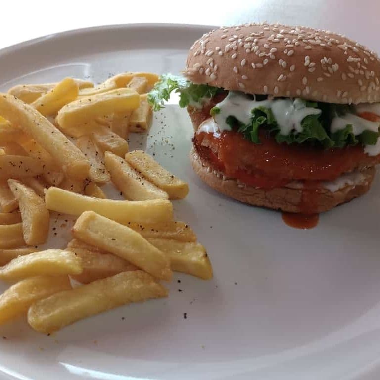 Hamburguesa de Pollo Buffalo