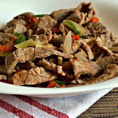 Gordita de Bistec a la Mexicana
