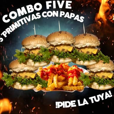 Combo Familiar 5 Primitivas + Papanachos grd
