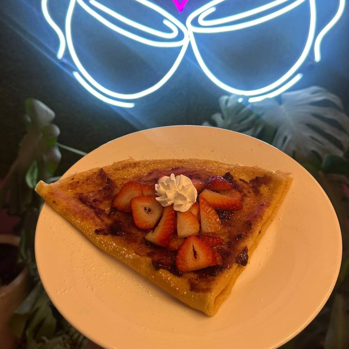 Crepa Dulce Tentación con Helado