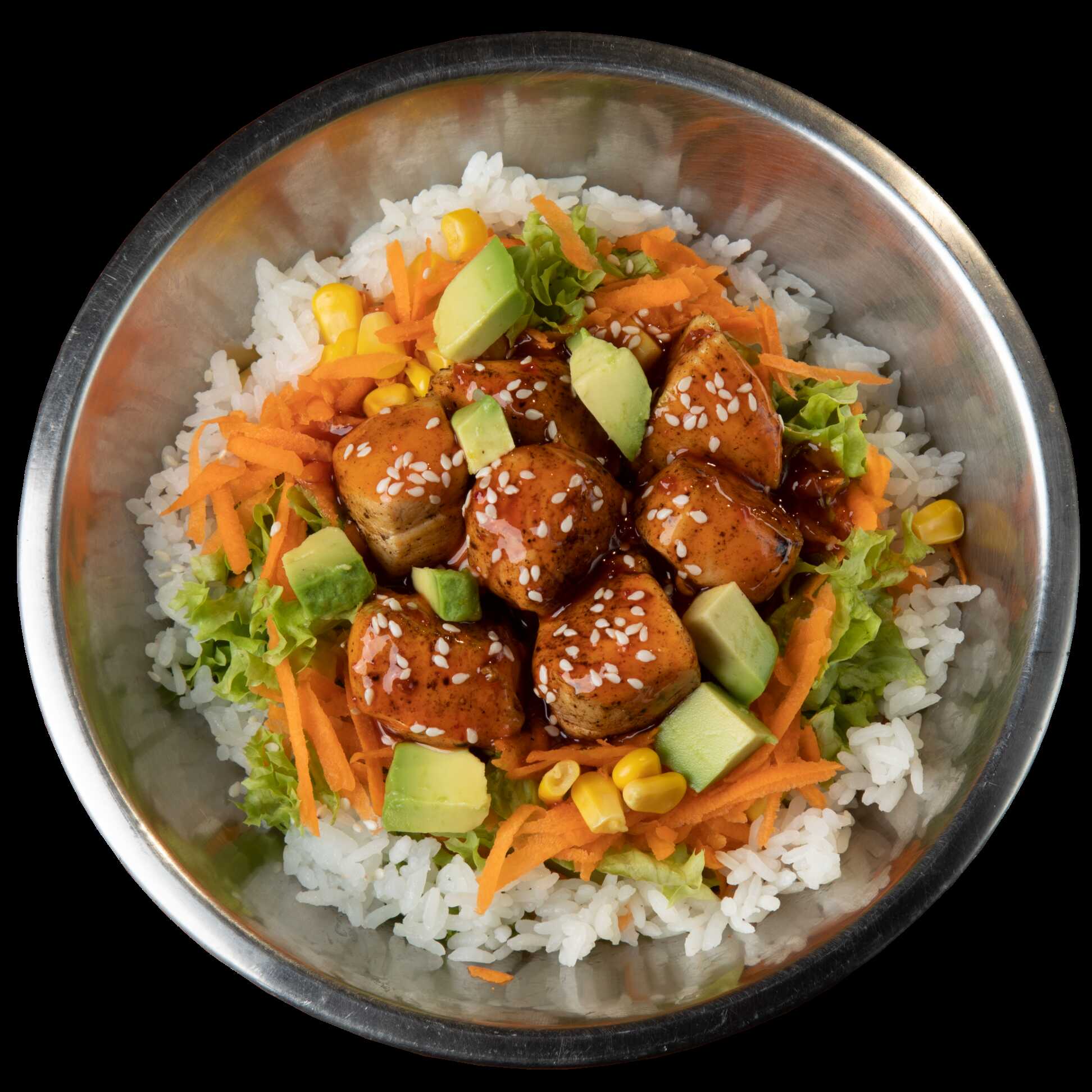 BOWL DE POLLO 466g.