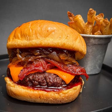 Combo Cheese And Bacon🍔