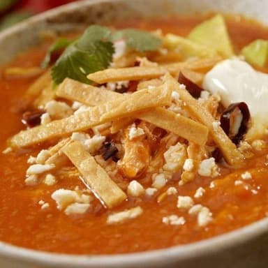 Sopa de Tortilla Grande
