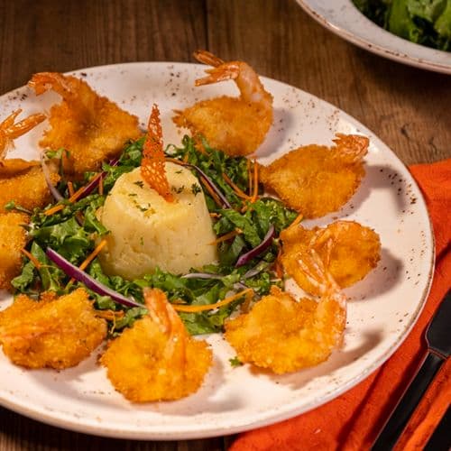 Camarones empanizados