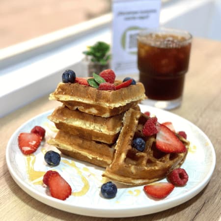 Waffle Frutos del Bosque