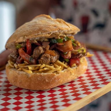 pan con lomo
