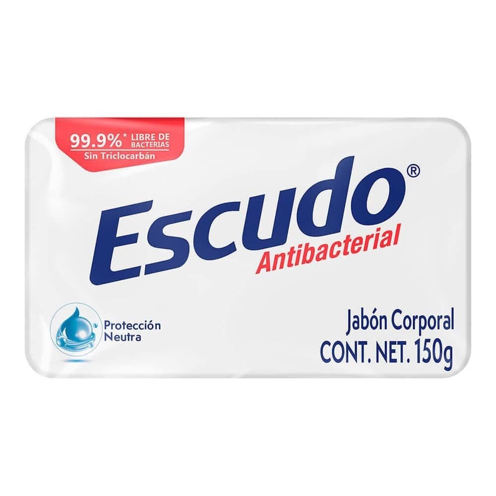 Jabón antibacterial Escudo.