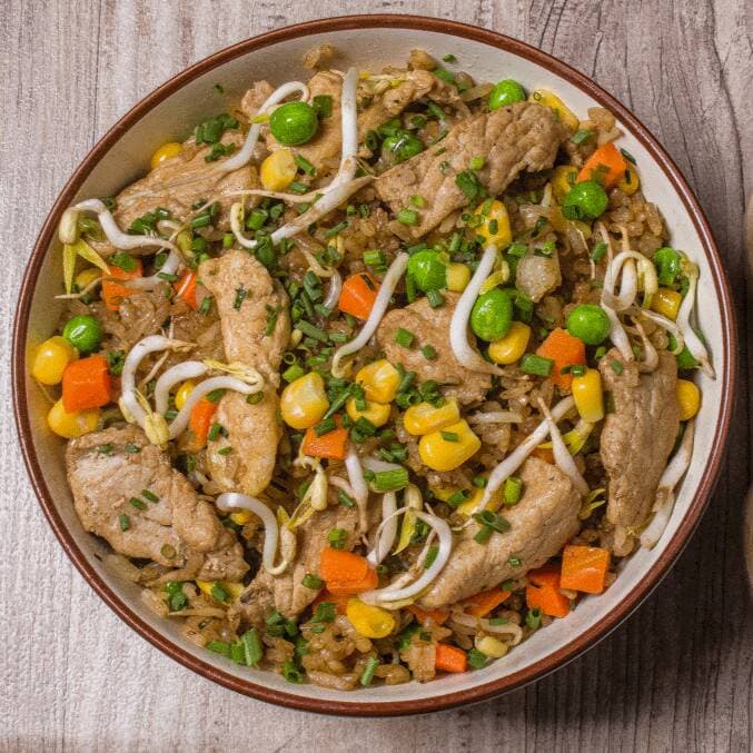 Combo Arroz Primavera + Bebida