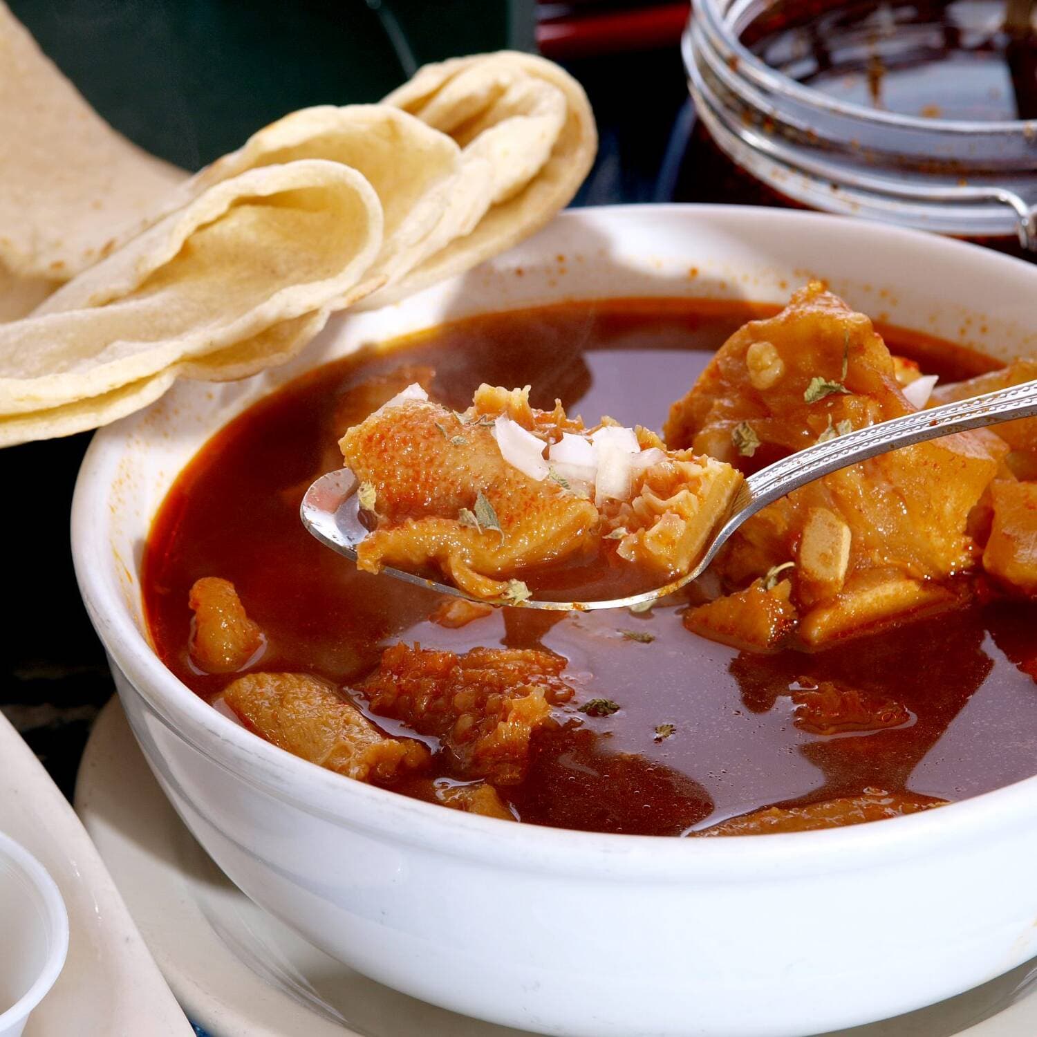 DELICIOSO MENUDO DE UN LITRO NO INCLUYE TORTILLA