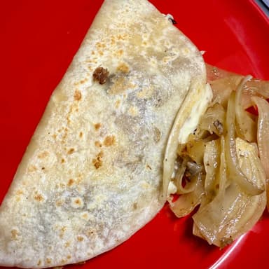Quesadilla con proteína a elección
