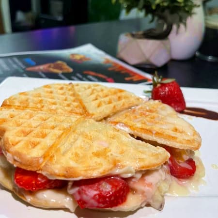 WAFFLE DOUBLE SPLIT