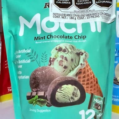 Paquete de Monchis Sabor Chocolante Menta 12 Pza.