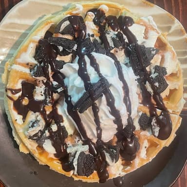 Waffle Lluvia de Oreo