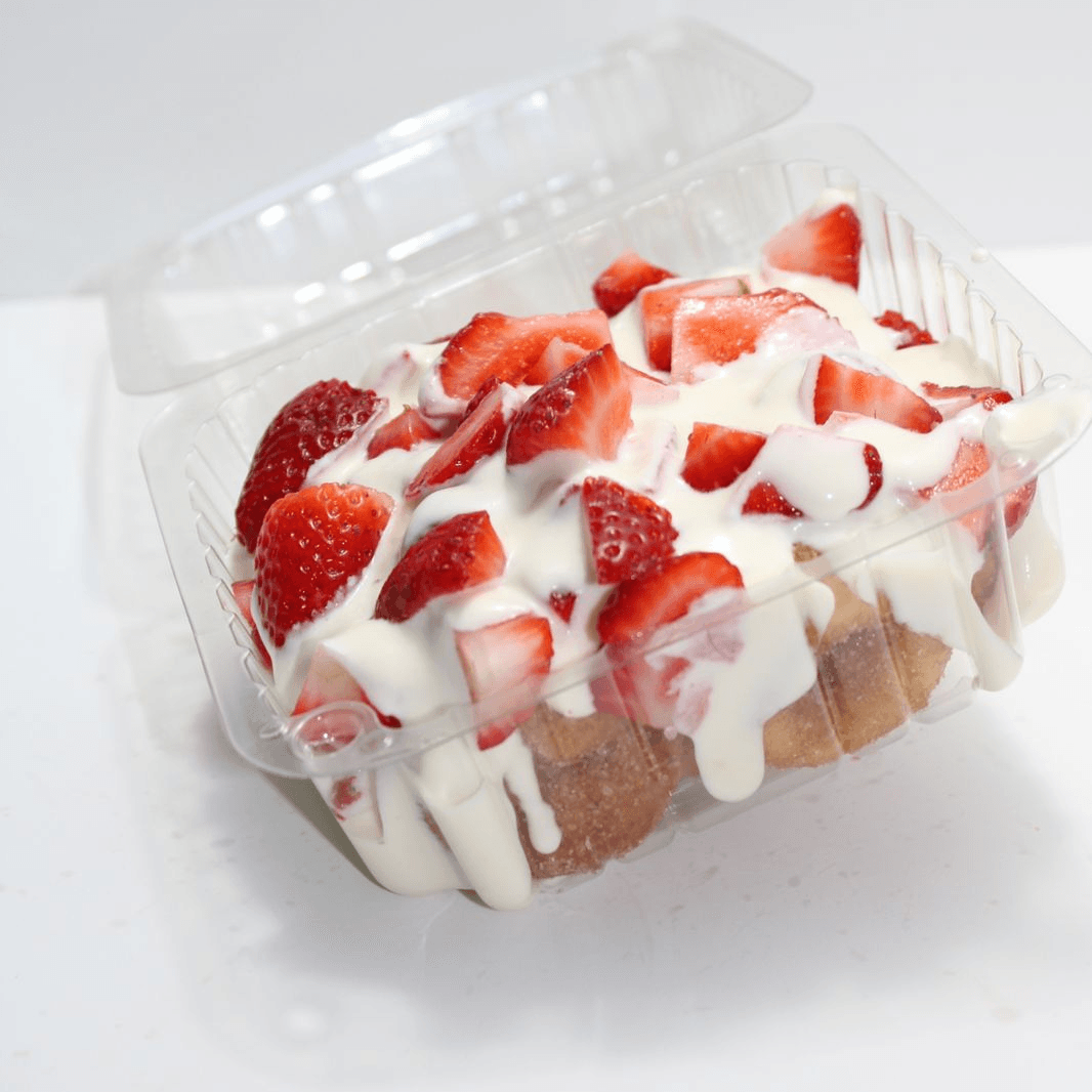 Fresas con Crema y Donas