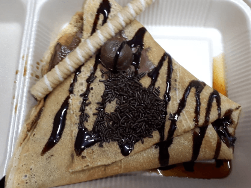 Crepa de Nutella con Hershey's