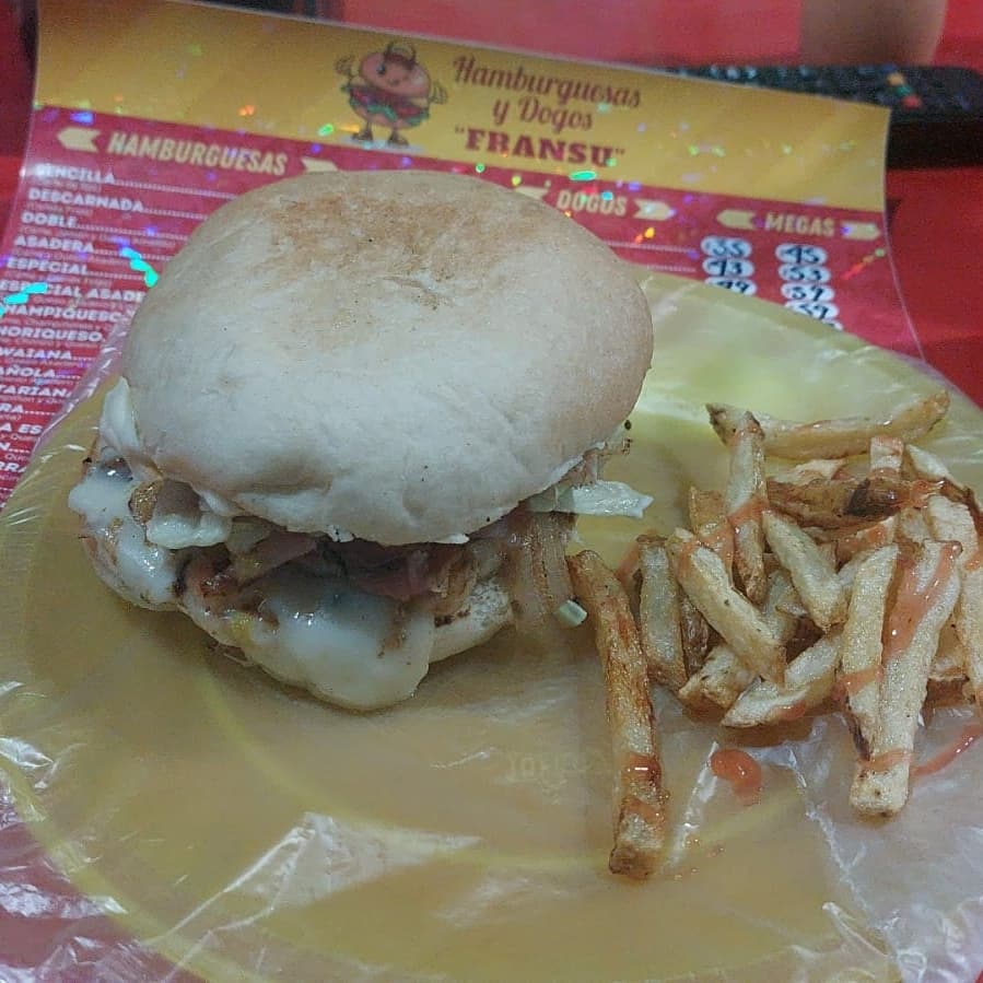Hamburguesa Mar y Tierra a la Plancha