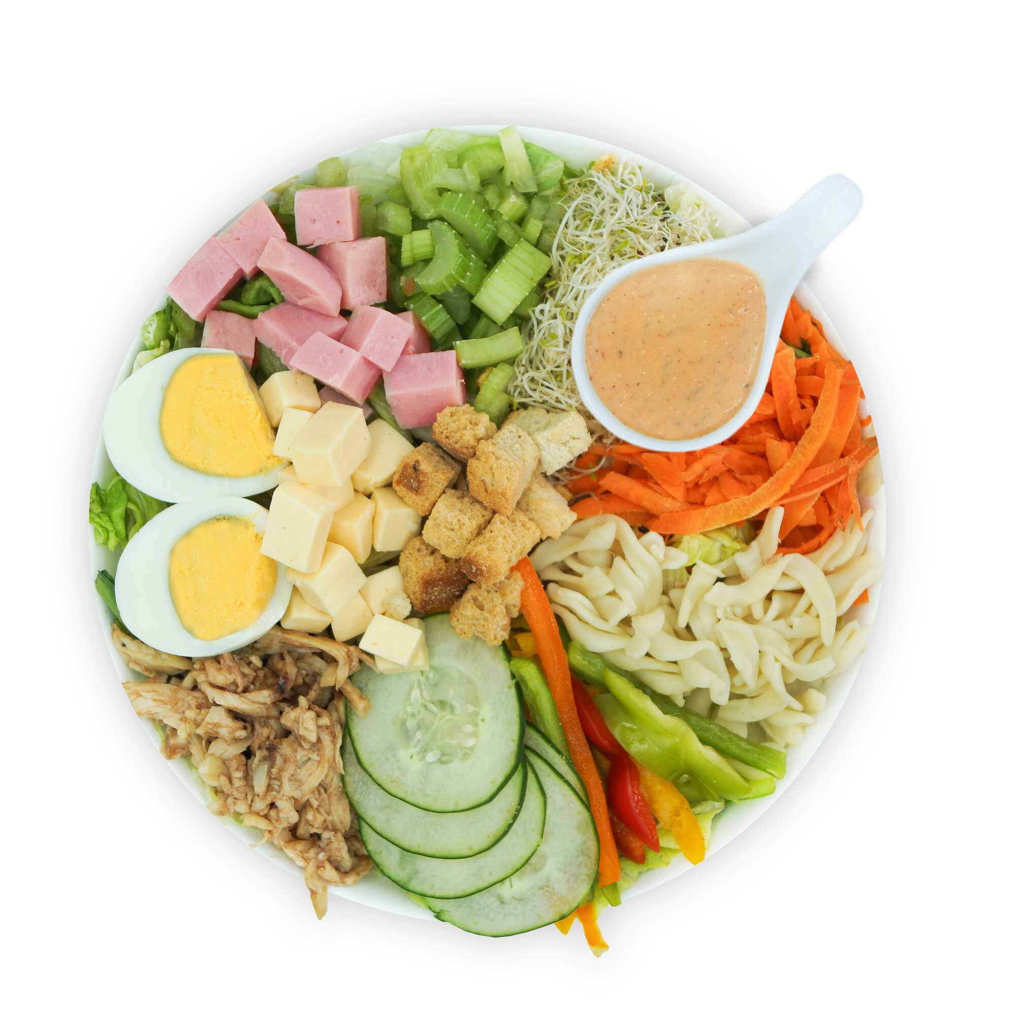 Paquete 4 Ensalada Jumbo + Bebida