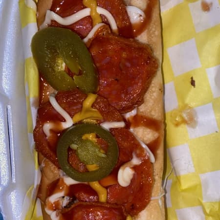 Hot Dog Pizza