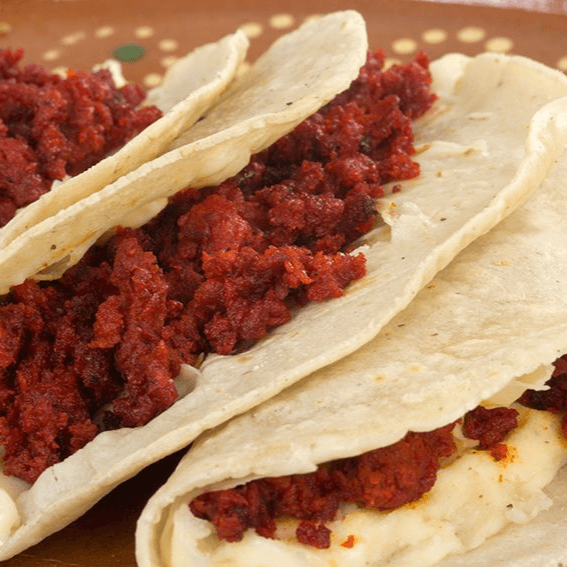 Quesadilla de Harina con Chorizo
