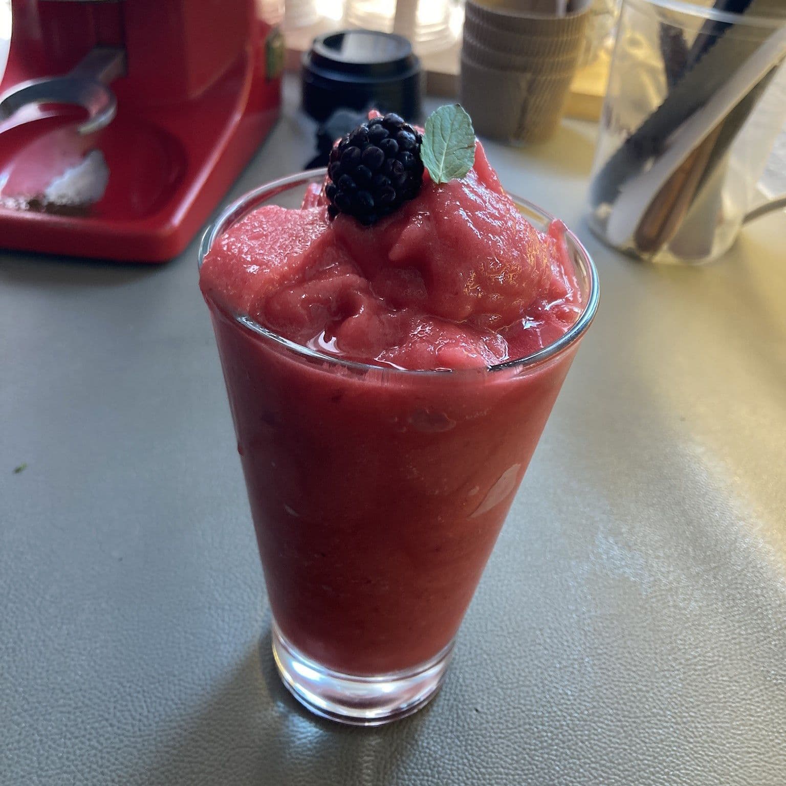 Frappe Frutos Rojos