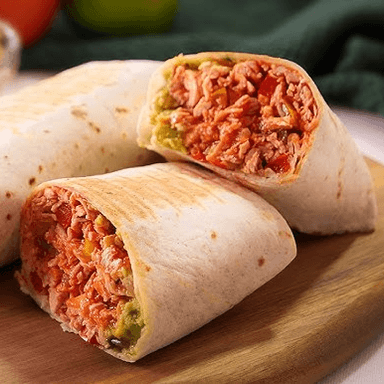 Burrito Mediano de Carne Enchilada con Queso