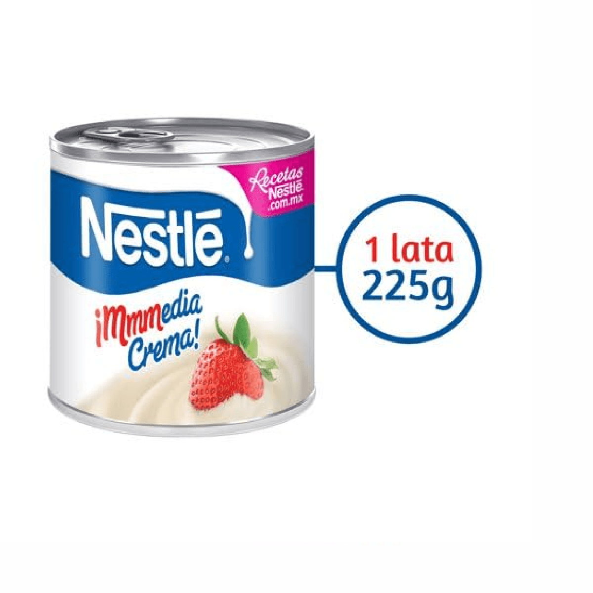 MEDIA CREMA DE 225GR 1PZ