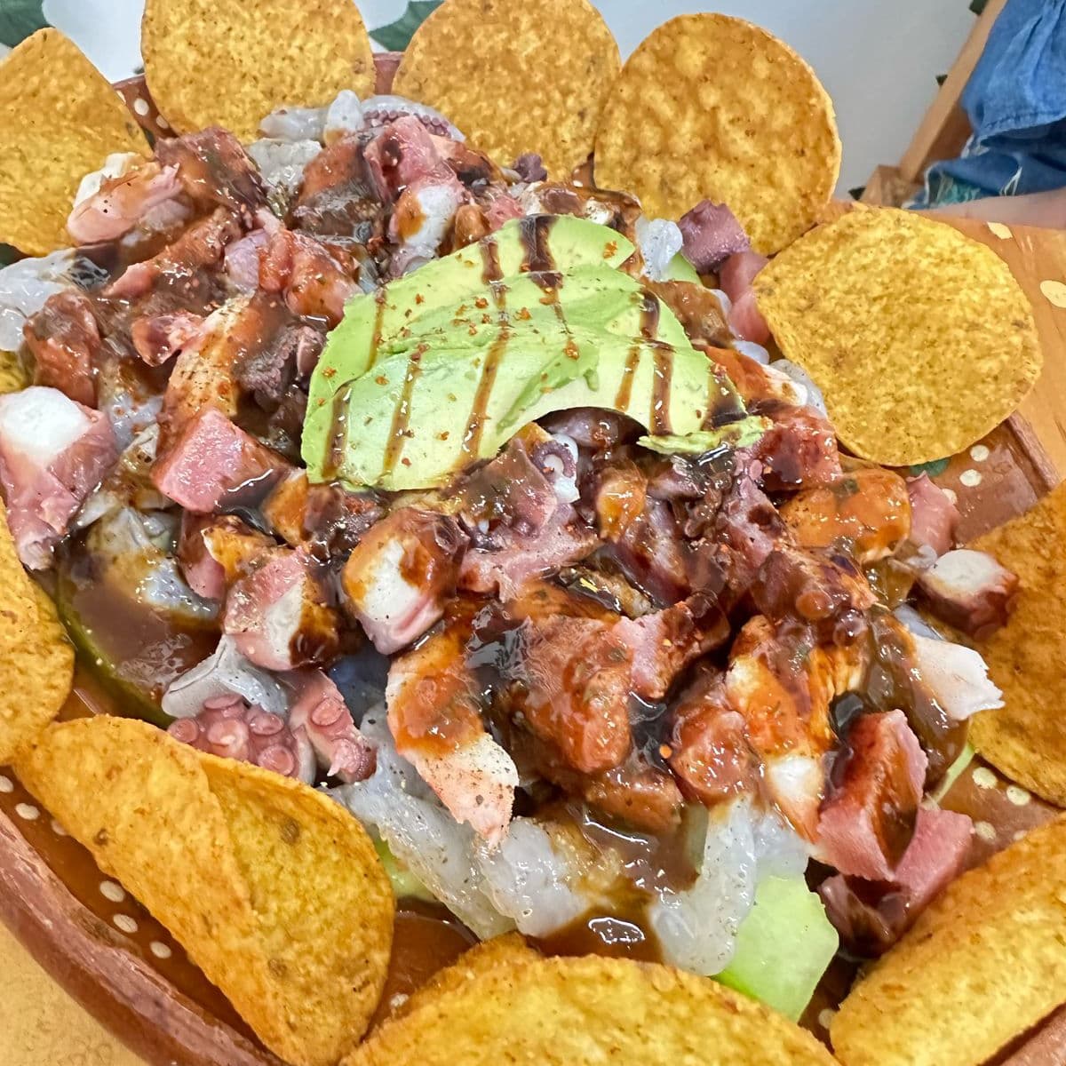 Aguachile Especial con Tostitos