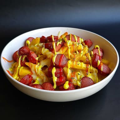 Salchipapa Sencillas