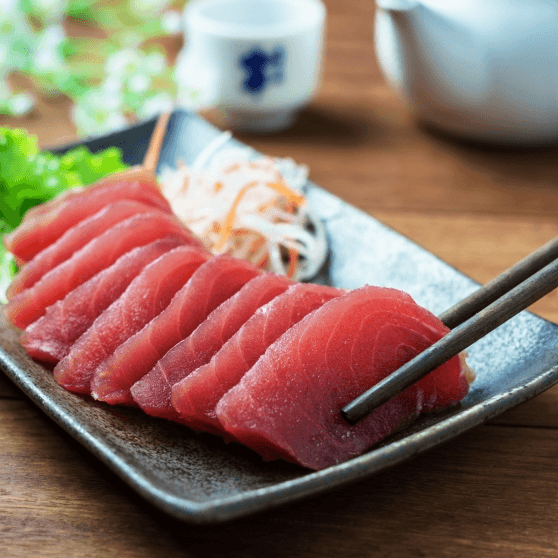 Sashimi de atun