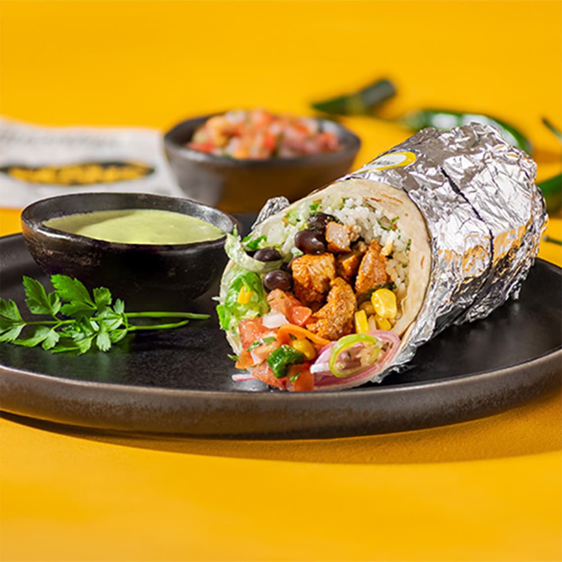 Burrito Chido Pollo Adobado
