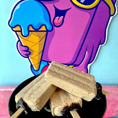 Paleta de Leche de Ciruela Pasas