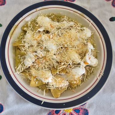 Chilaquiles Verdes Sencillos